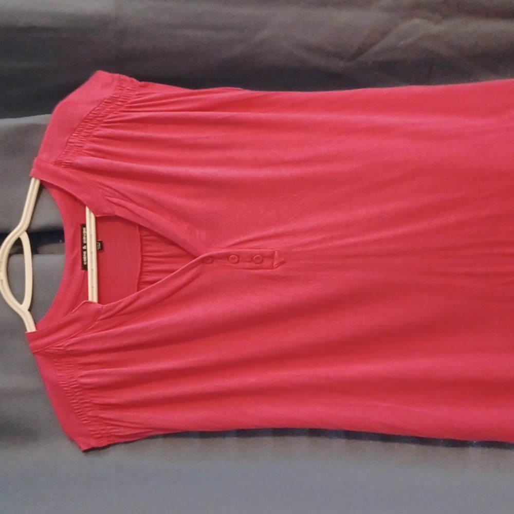 Cute top for jeans size L cable and gauge